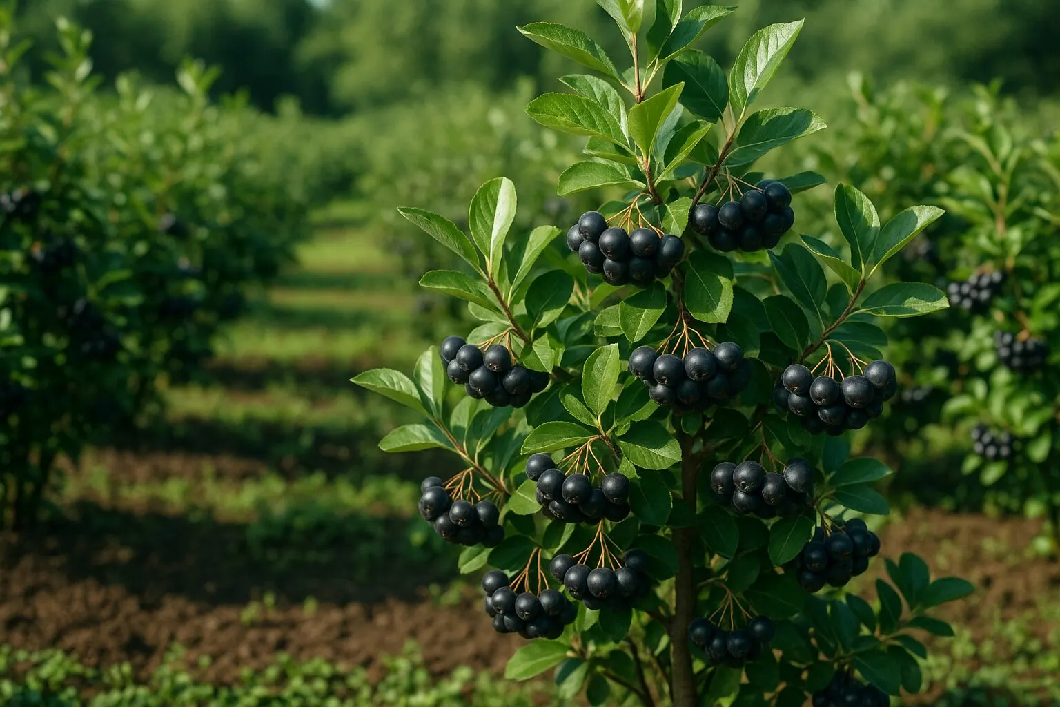 Bio Aronia Pflanzen kaufen – direkt vom Erzeuger
