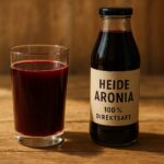 Aronia Direktsaft aus deutscher Bio-Landwirtschaft von Heide Aronia
