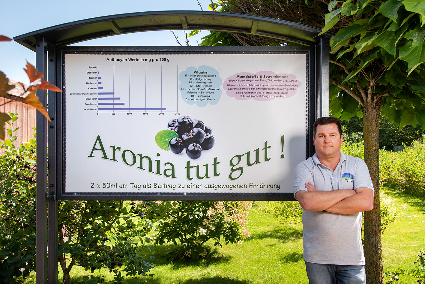 Lars Grossmann Aronia Experte Deutschland