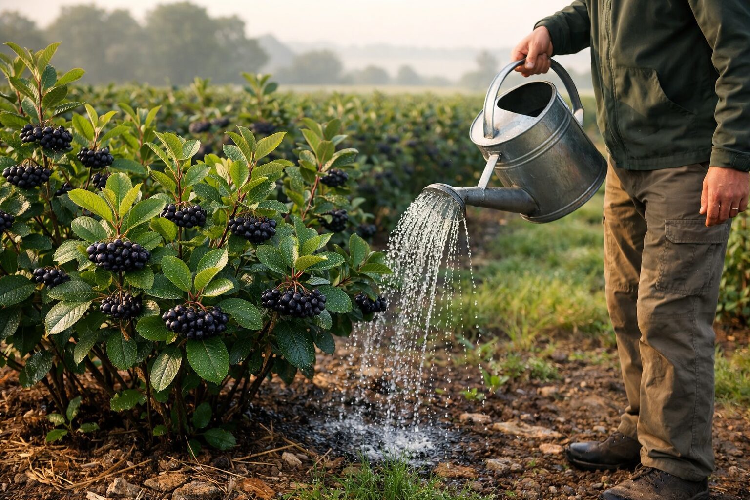 Aronia Dnger richtige Dngung fr gesunde Pflanzen und Ertrag